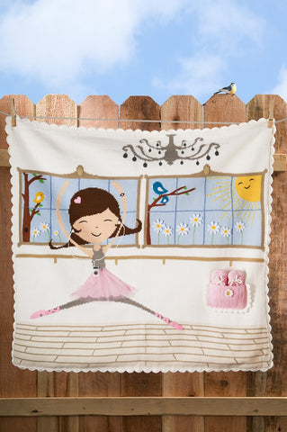 "Little Ballerina" blanket